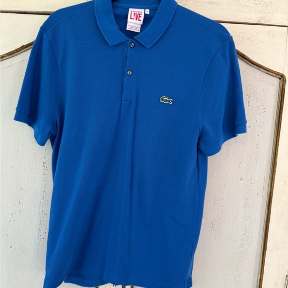 Lacoste L!VE Men’s Polo Shirt – Royal Blue, Size 4 (M) – Never Worn! - Picture 1 of 3